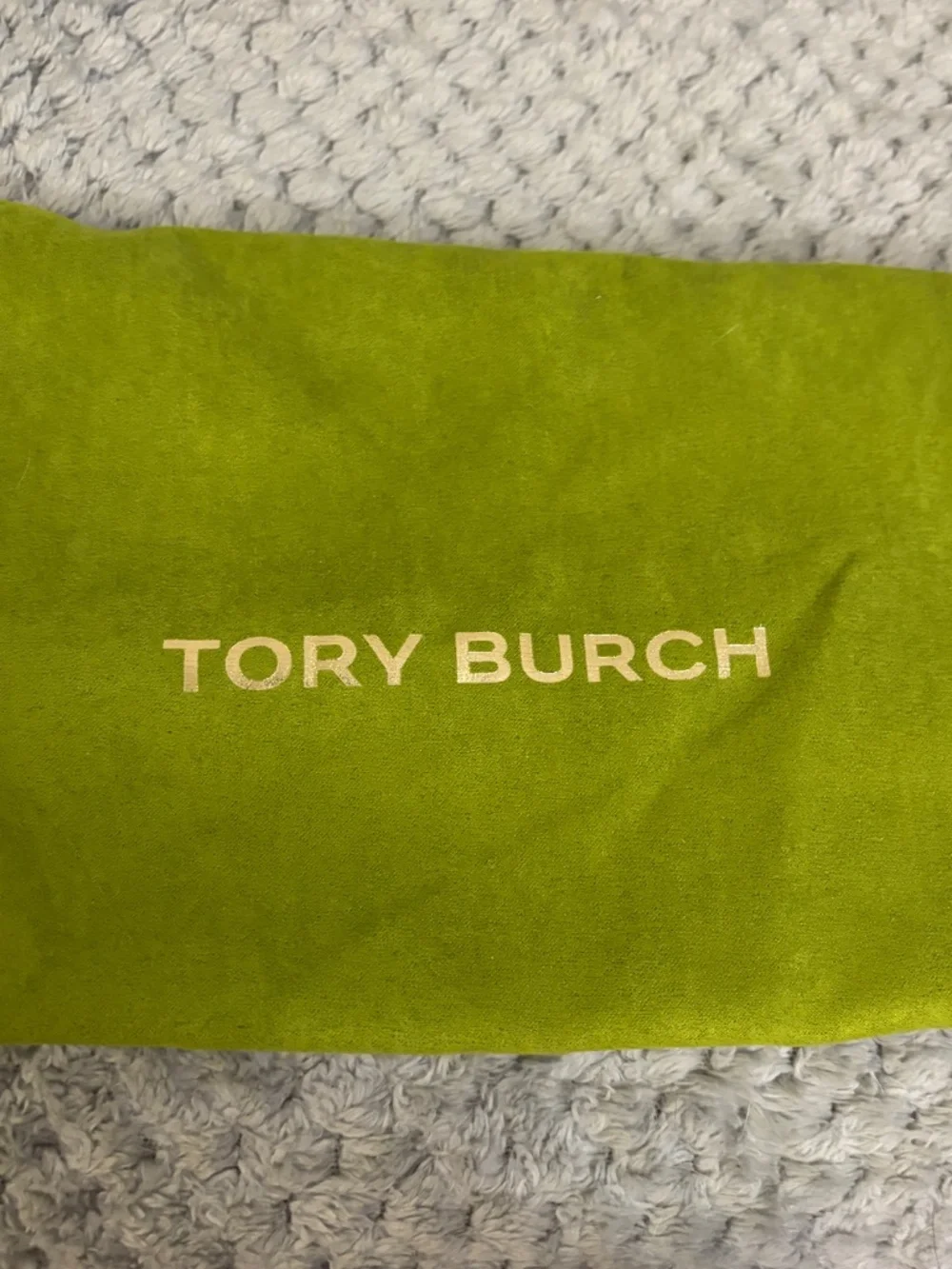 Tory Burch Tan Leather Block Heel Sandals